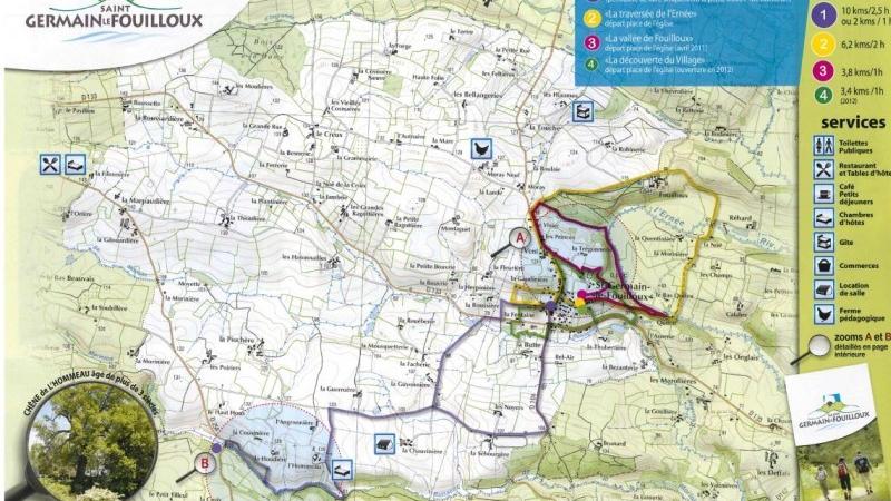 Les 4 circuits de randonnées