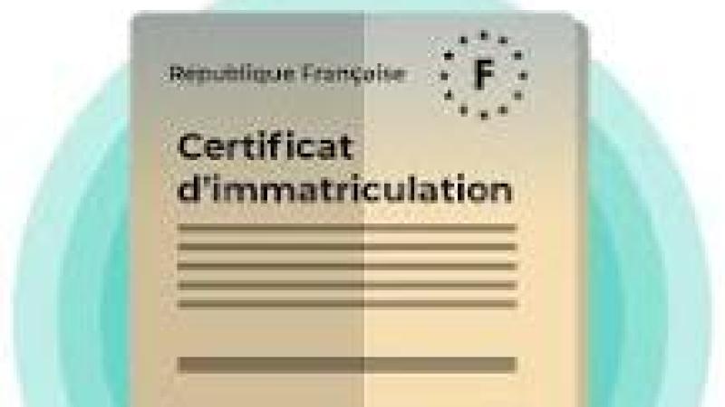 CARTE GRISE