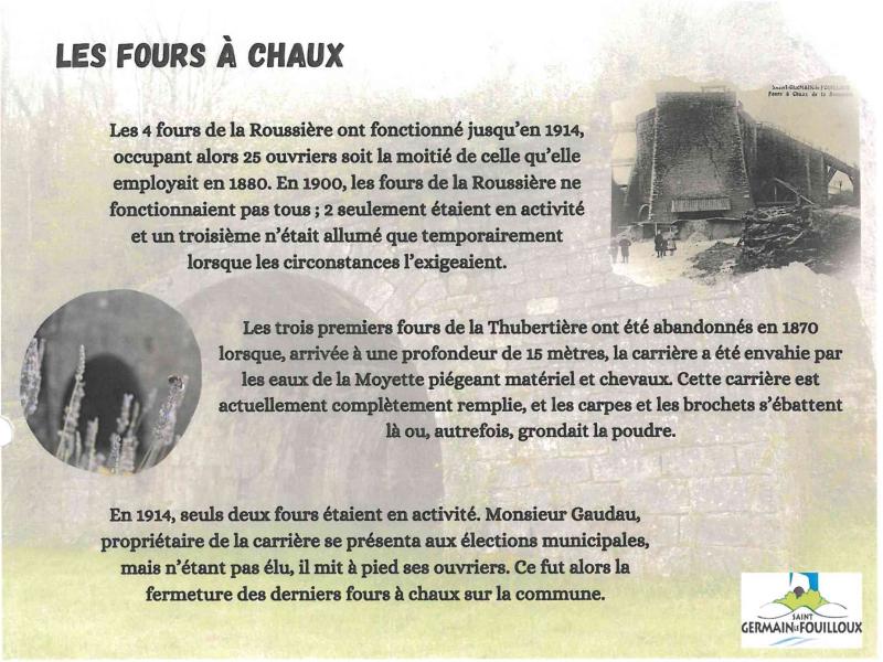 fours à chaux