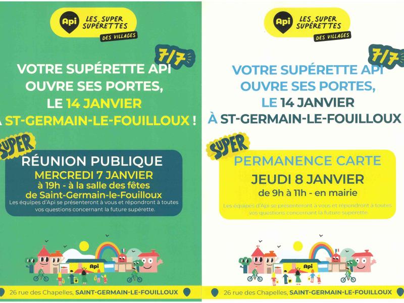 API réunion et permanence